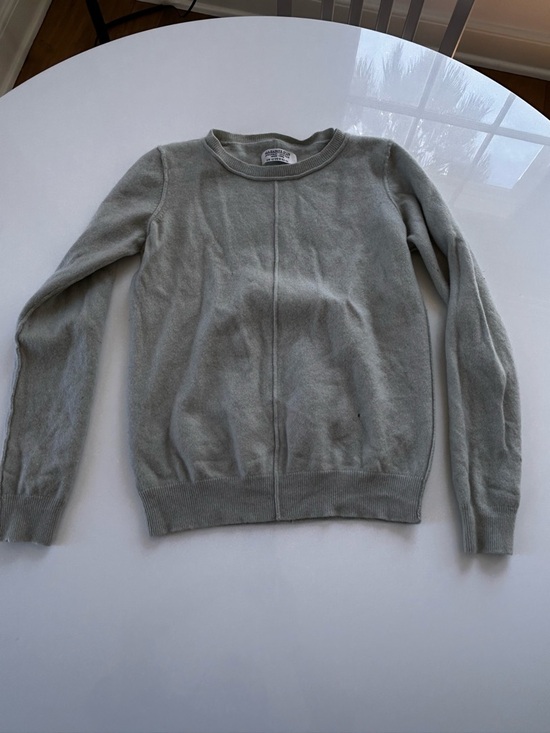 AllSaints light grey cashmere crew neck sweater - Picture 6 of 15